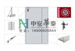 甲、乙、丙級子母式鋼質隔熱防火門